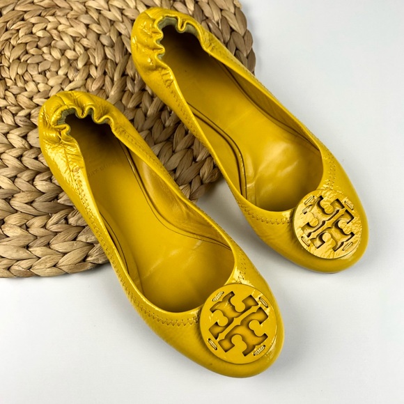 bright yellow flats